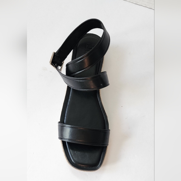 I.N.C. International Concepts Women's Black Espadrille Wedge Sandals Size 10 - Picture 5 of 8